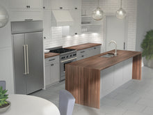 Load image into Gallery viewer, Crafted Walnut Butcher Block Counter