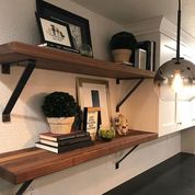 Load image into Gallery viewer, Crafted Walnut Shelves