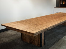 Load image into Gallery viewer, Crafted Antiqued Oak Butcher Block Counter Top
